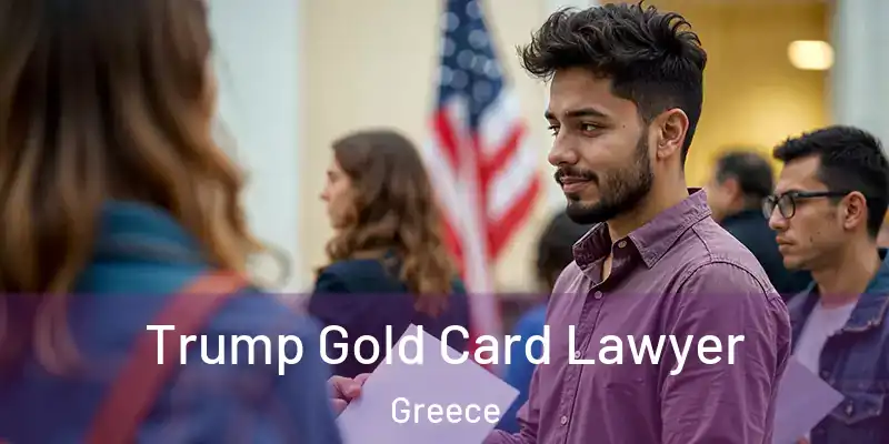  Trump Gold Card Lawyer Greece